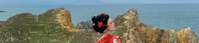 Chinese-Style Girls Long-Sleeve Hanfu Dress:A Glimpse into Traditional Elegance