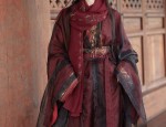 Splendor of the Hanfu:A Red Chest-Length Robe with a Skirt Length of 12 Meters
