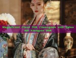 Magnificent Cloud Silk Cheongsam with Splendid Xiangyun Silk