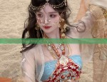 A Complete Set of Hanfu Hair Accessories for Girls