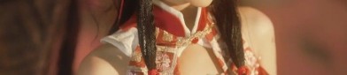 The Enchantment of Lotus Blooming in Traditional Chinese Hanfu Fashion