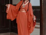 The Elegance of Cheongsam in Thousand Bird Pattern