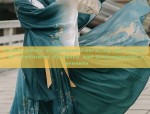 Green Dance Cheongsam:Embracing the Fusion of Traditional Elegance and Environmental Awareness