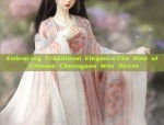Summer Girls Hanfu Two-Piece Set:A Glance into Traditional Elegance
