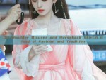 Off-shoulder Blouses and Horseback Skirt:A Blend of Fashion and Tradition