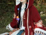 Starry Sky Deer:The Enchantment of Hanfu Fashion with a Cosmic Touch