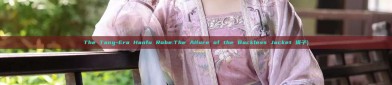 The Tang-Era Hanfu Robe:The Allure of the Backless Jacket 褙子)