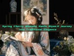 Spring Cherry Blossom Hanfu Qiyao:A Journey into Traditional Elegance