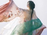 Summer Fashion Trends for Little Girls in Cheongsam-Style Blooming Skirts