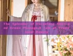 Little Baby Girls in Traditional Summer Hanfu Costumes