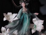 2021 New Style of Flower-Patterned Cheongsam:Embracing Traditional Elegance with Modern Touch