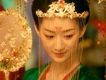 Tall and Elegant in a Red Cheongsam