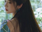The Enchantment of a Blue Cheongsam Girl