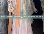 The Elegance of a Waist-Grazing Hanfu with a Double-Breasted Front