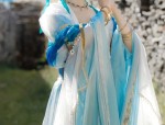 The Elegance of a Hanfu纱裙女子，传统与时尚的完美融合