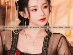 Childrens New Year Clothes:Traditional Tang Suit Winter Ensemble