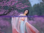 Plum-Colored Cheongsam with a Plus Size Charm