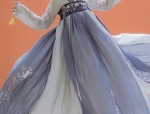 鞠婧祎壁上观同款汉服，时尚与传统的完美结合
