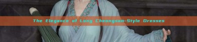 The Elegance of Long Cheongsam-Style Dresses