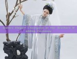 Sisters Elegant Cheongsam at Her Brothers Wedding Ceremony