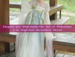 Elegant yet Affordable:The Art of Embroidery in High-End Horseface Skirts