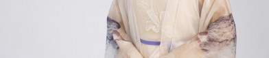 The Enchanting紫色的汉服女童小学生