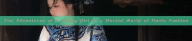 The Adventures of a Young Girl in a Martial World of Hanfu Fashion