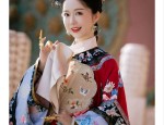 鞠婧祎壁上观同款汉服，时尚与传统的完美结合