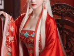 The Childrens Horseface Skirt:Embroidery and Splendor of the Golden Make-up Flower