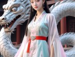 Ancient-Style Hanfu for Little Girls:A Purple Autumn and Winter Fashion Story