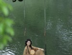 The Elegance of White Cheongsam in Summer