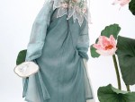 V-Neck Revamped Cheongsam:A Summer Fashion Statement
