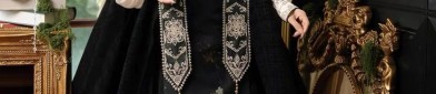 交领飞机袖汉服上衣