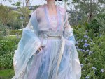 Plus Size New Chinese Style Horseface Skirt Ensemble