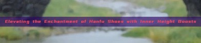 Elevating the Enchantment of Hanfu Shoes with Inner Height Boosts