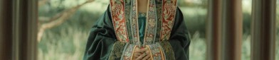 The Art of Pairing a Low-neck Blouse with a Horseface Skirt