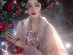 DIY Hanfu Style Round Fan:Creating a Traditional Splendor