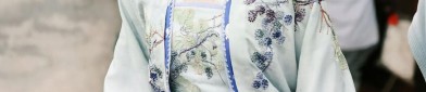 The Elegance of Cheongsam with a Shawl and Fringed Tassel