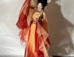 The Elegance of White Cheongsam in Summer