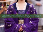 Traditional Hanfu Shoes for Girls and Women A Glimpse into Ancient Chinese Style for Children
