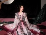 The Elegance of Cheongsam with a Neck-Hanging Design for Toast Ceremonies