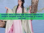 Elegant 20cm Cotton Doll Ancient Chinese Costume:A Detailed Guide to Creating a Traditional Look