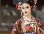 The Enchanting Charm of Xiangyunsha Cheongsam Skirt Over the Knee
