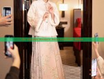 The Adorable Mandarin Horse-Face Skirt Blouse