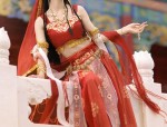Elegant Noblewoman Style:Long Mid-Length Silk Cheongsam