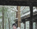 Winter Splendor:The Enchanting Red Cheongsam
