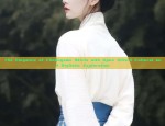 Summer Style with Cheongsam-Inspired Half-Skirt