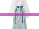 The Little One-Year-Old Hanfu Girl Child