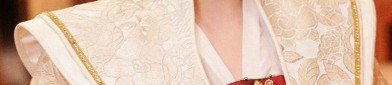 Elegant Ma-Men Skirt:A Subtle Shade of Pastel