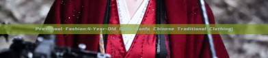 Preschool Fashion:4-Year-Old Girls Hanfu Chinese Traditional Clothing)